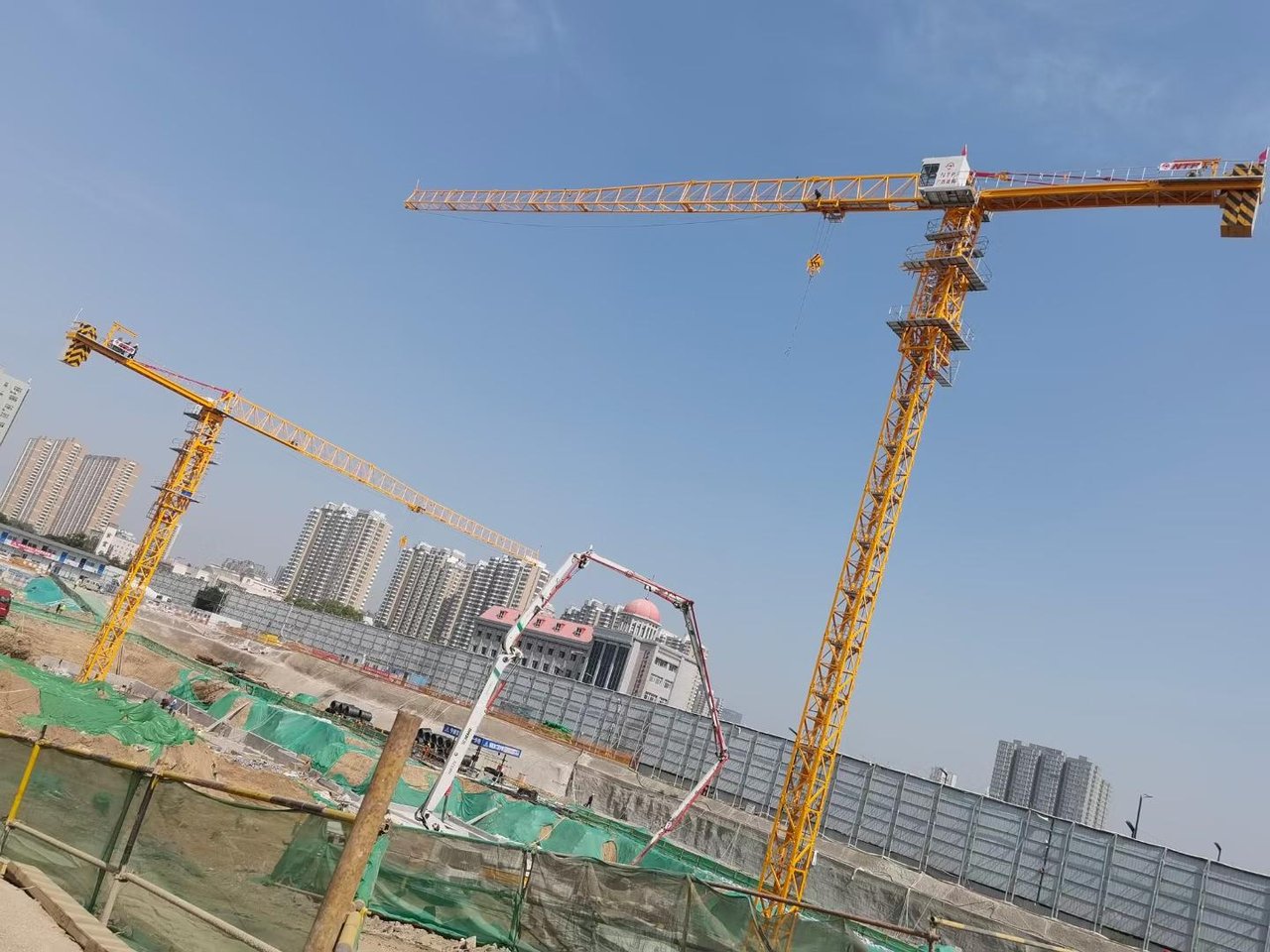 N6015-8T Flat-Top Tower Crane